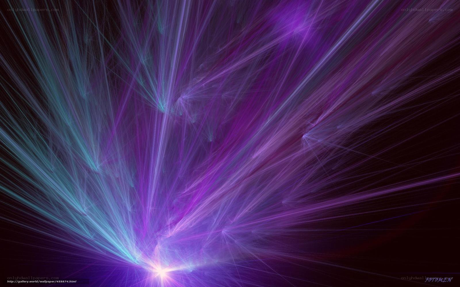 purple and blue light burst