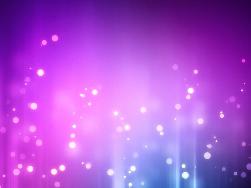 purple and blue light particles