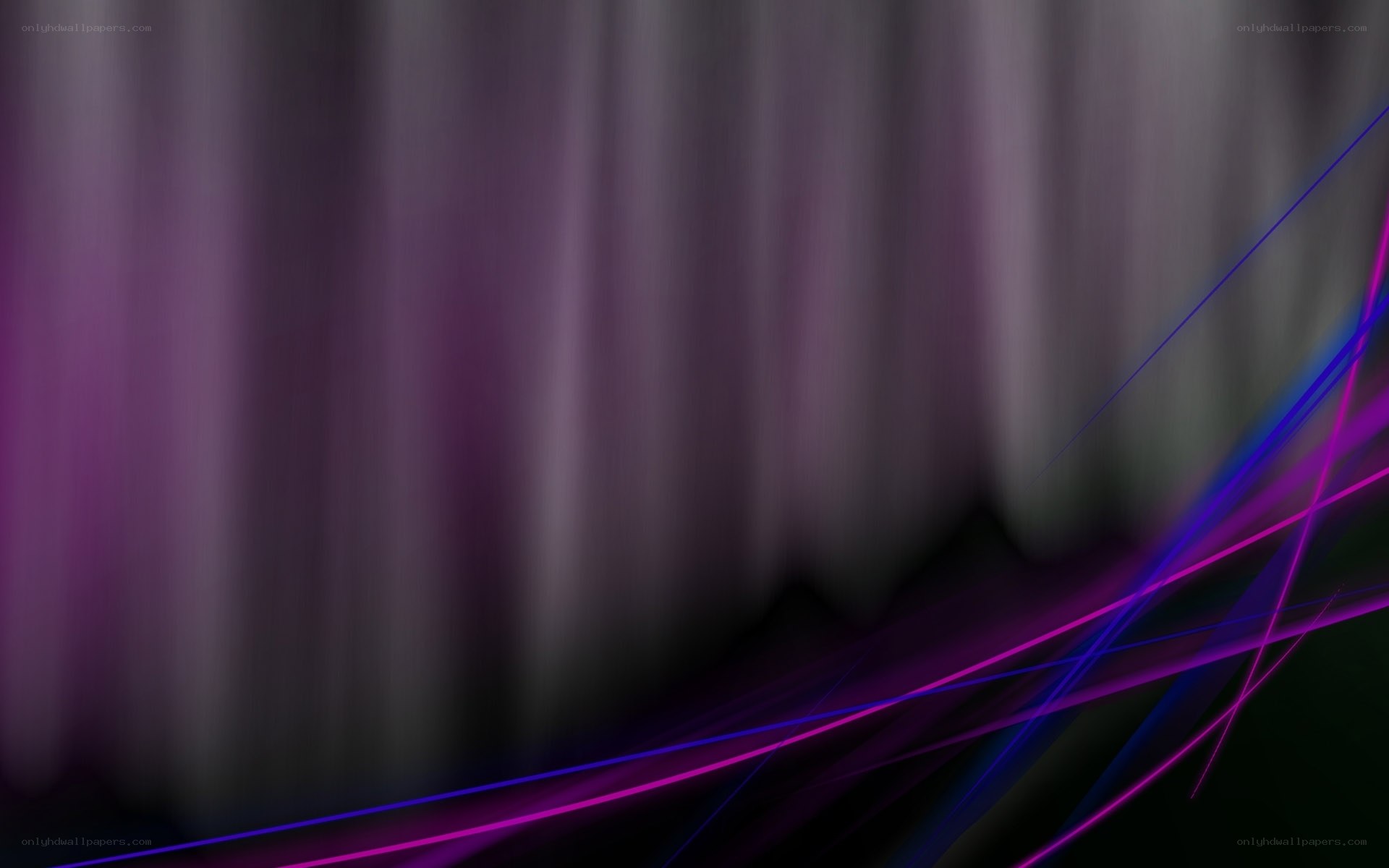 purple and blue light streaks