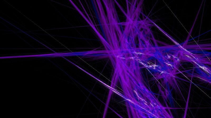 Purple and Blue Light Streaks — Dynamic