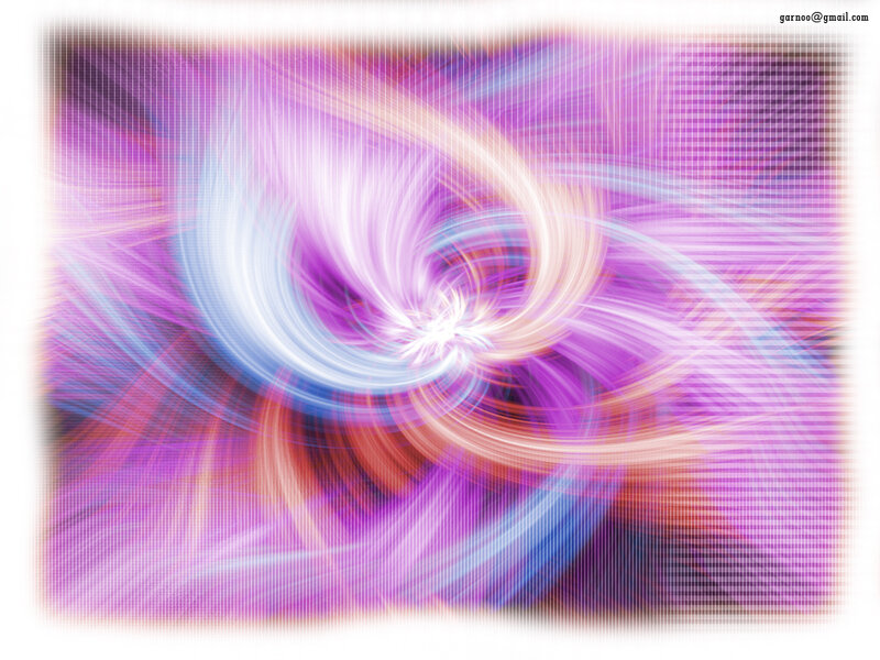Purple and Blue Light Swirl
