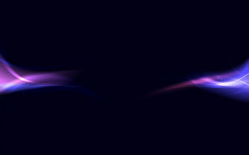 Purple and Blue Light Waves — Dynamic, Abstract
