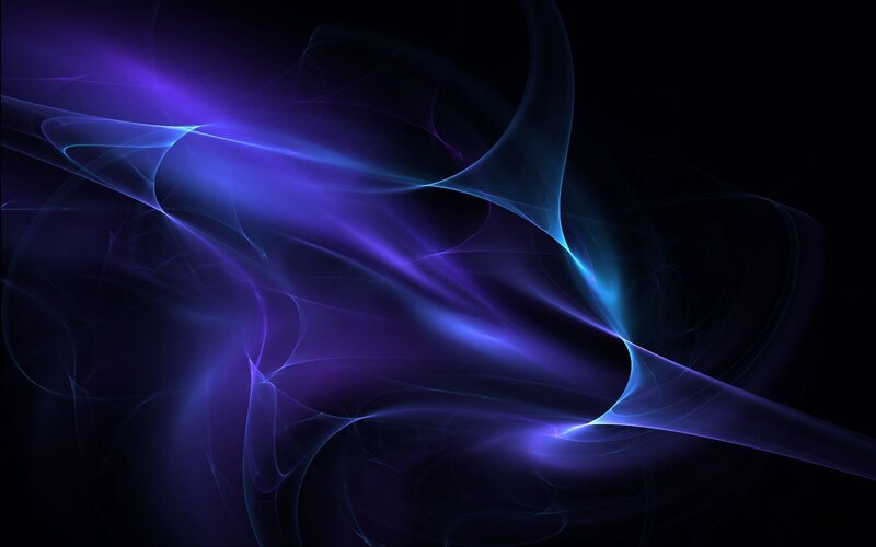 Purple and Blue Light Waves — Dynamic