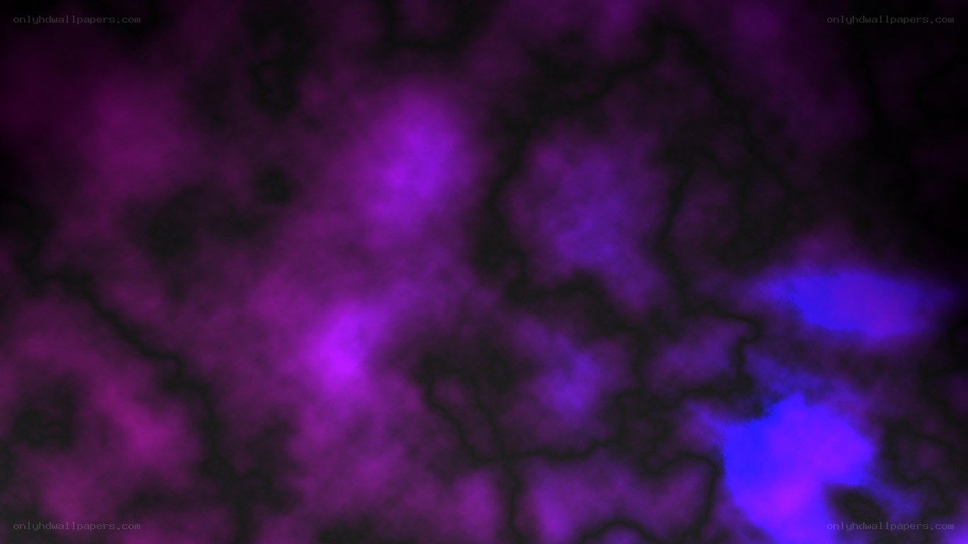 purple and blue nebula
