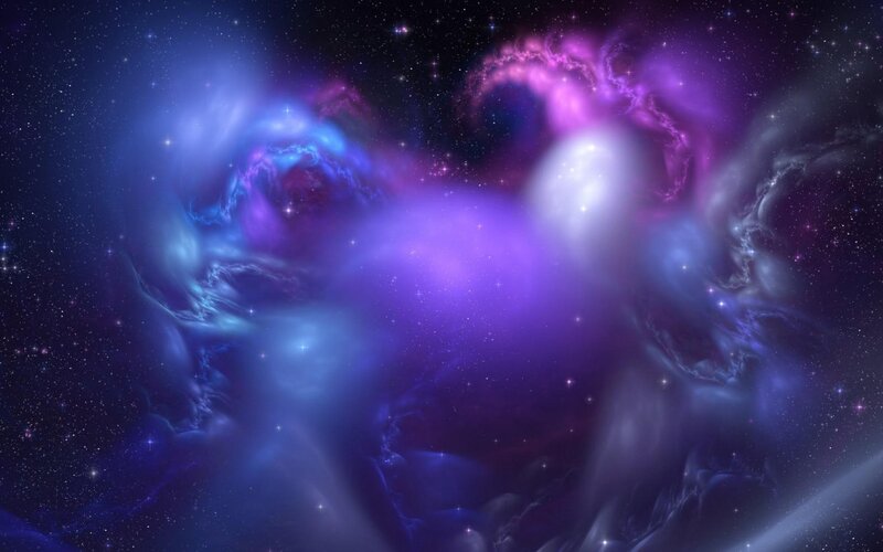 Purple and Blue Nebula — Ethereal