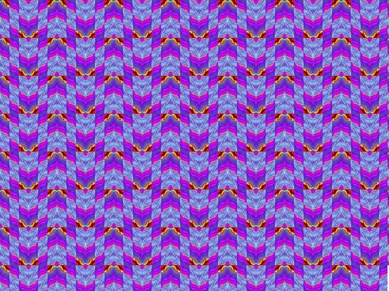 Purple and Blue Pattern — Hypnotic