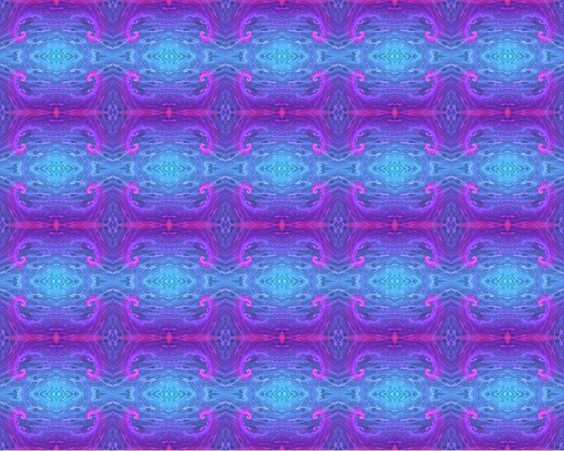 Purple and Blue Pattern