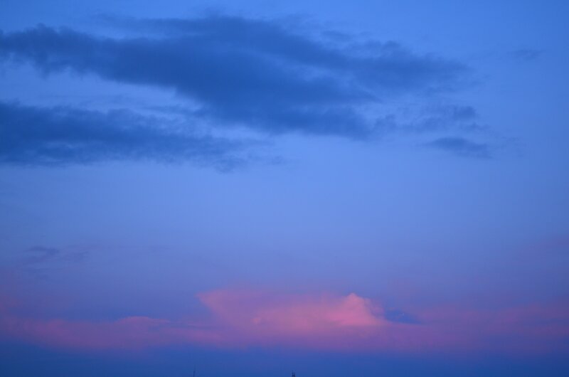 Purple and Blue Sky — Serene