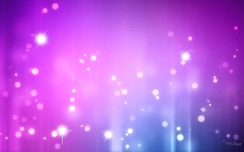 Purple and Blue Sparkles