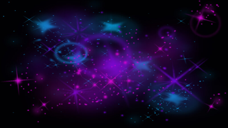 Purple and Blue Starfield