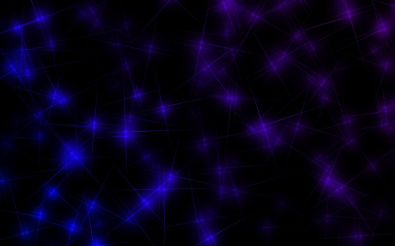 purple and blue starry lights