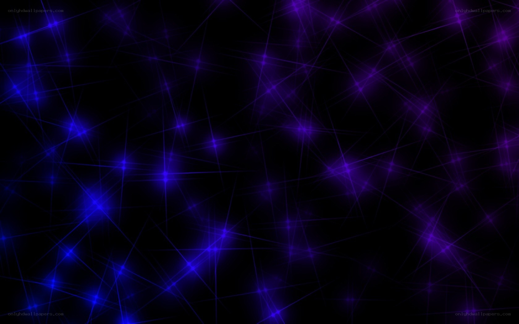 purple and blue starry lights