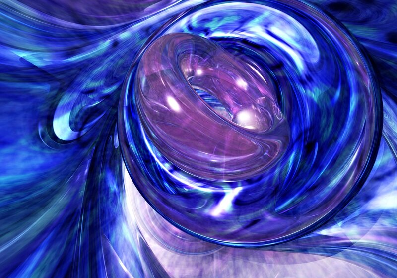 Purple and Blue Swirl — Dynamic