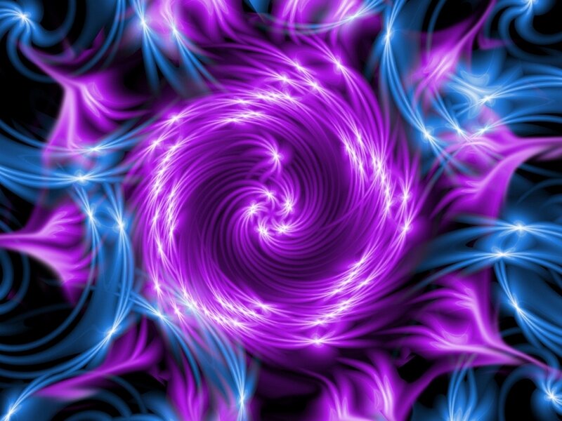 Purple and Blue Swirl — Energetic