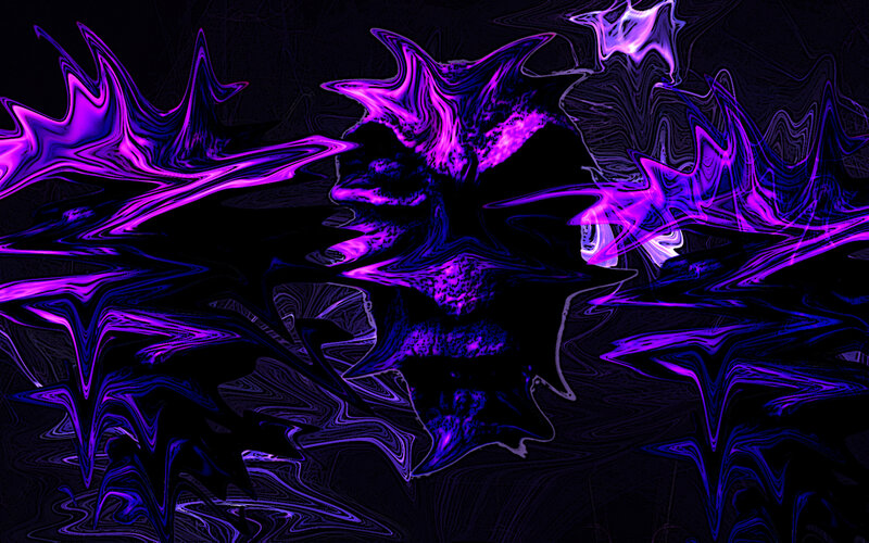 Purple and Blue Swirls — Dramatic