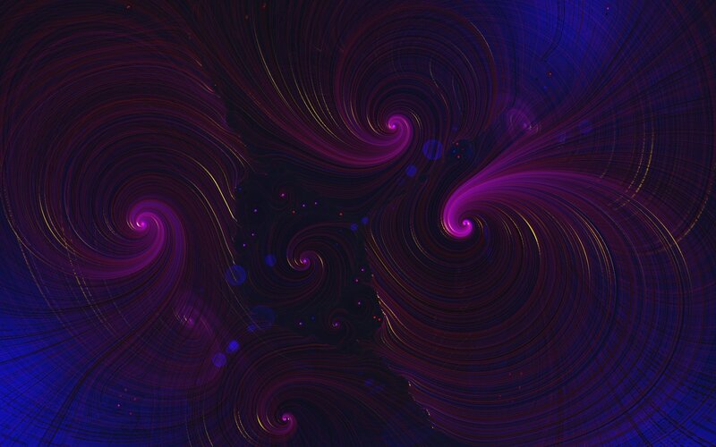 Purple and Blue Swirls