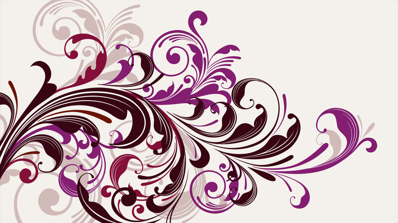 Purple and Brown Swirls