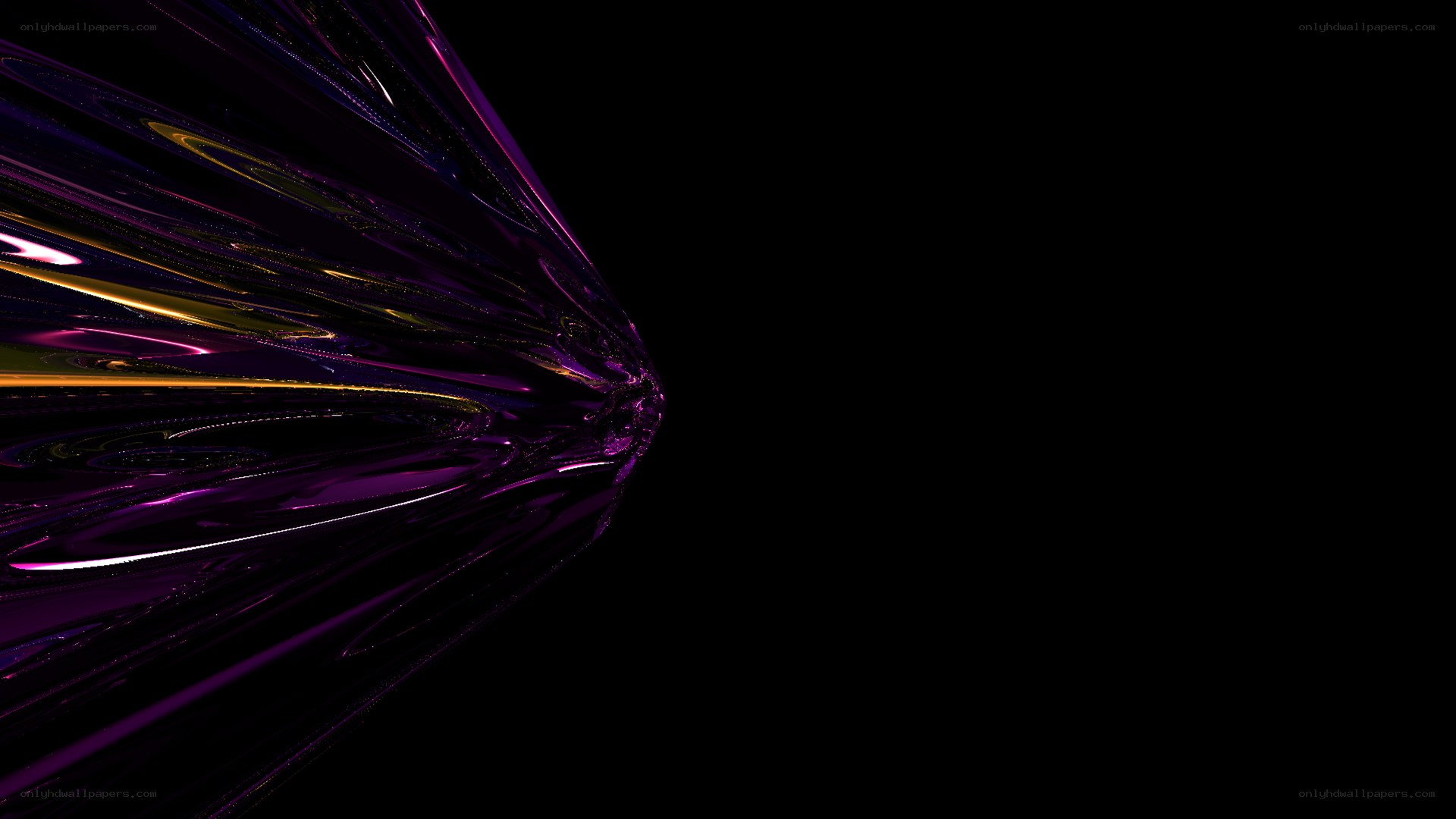 purple and gold abstract design