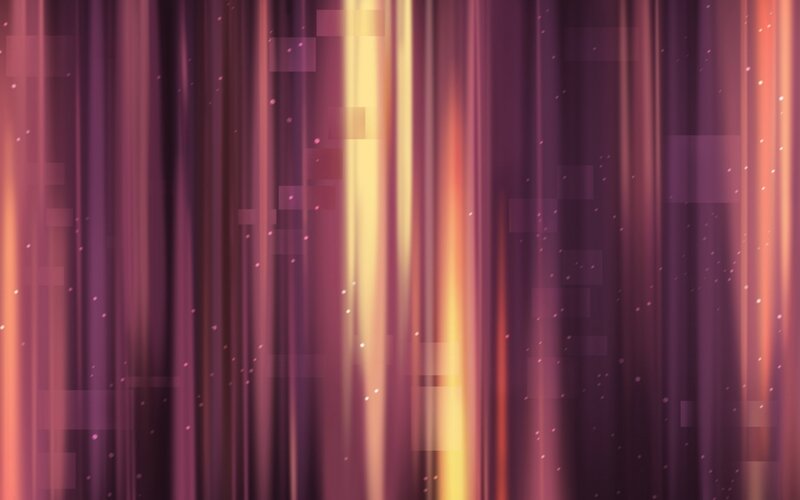 purple and gold light streaks