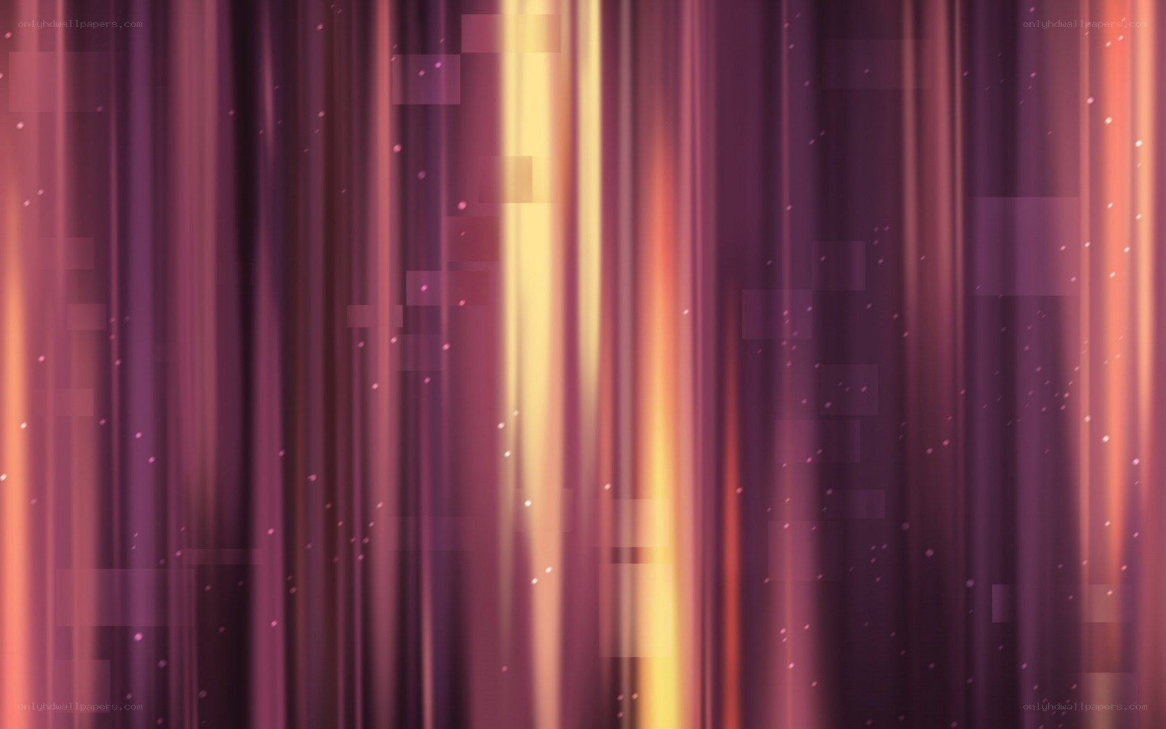 purple and gold light streaks