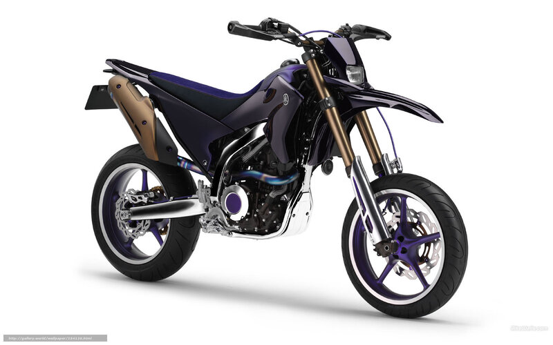 purple and gold motorcycle