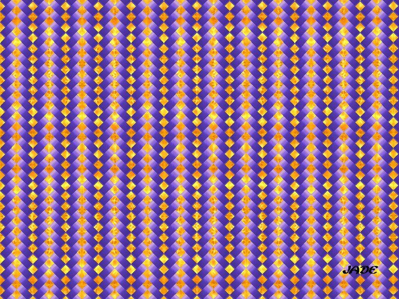 Purple and Gold Pattern