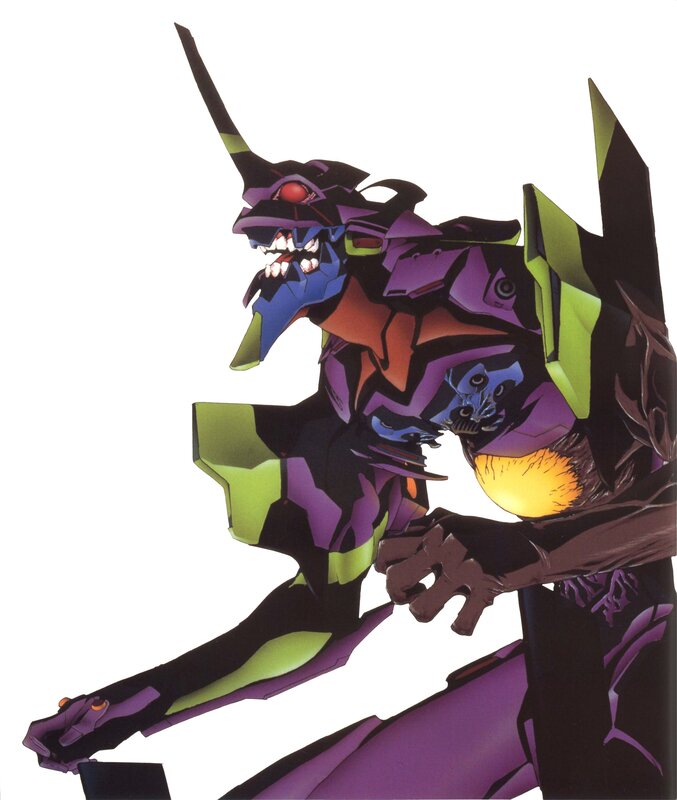 Purple and Green Mecha — Aggressive