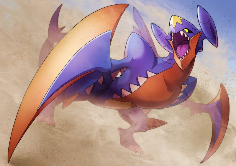 Purple and Orange Dragon