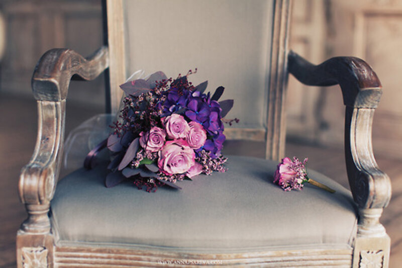 Purple and Pink Bouquet — Serene