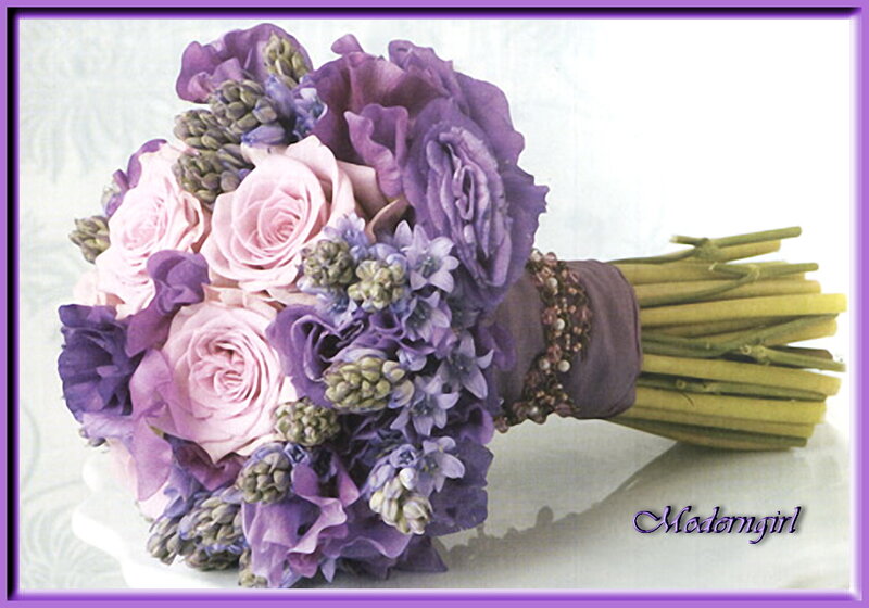 Purple and Pink Bouquet