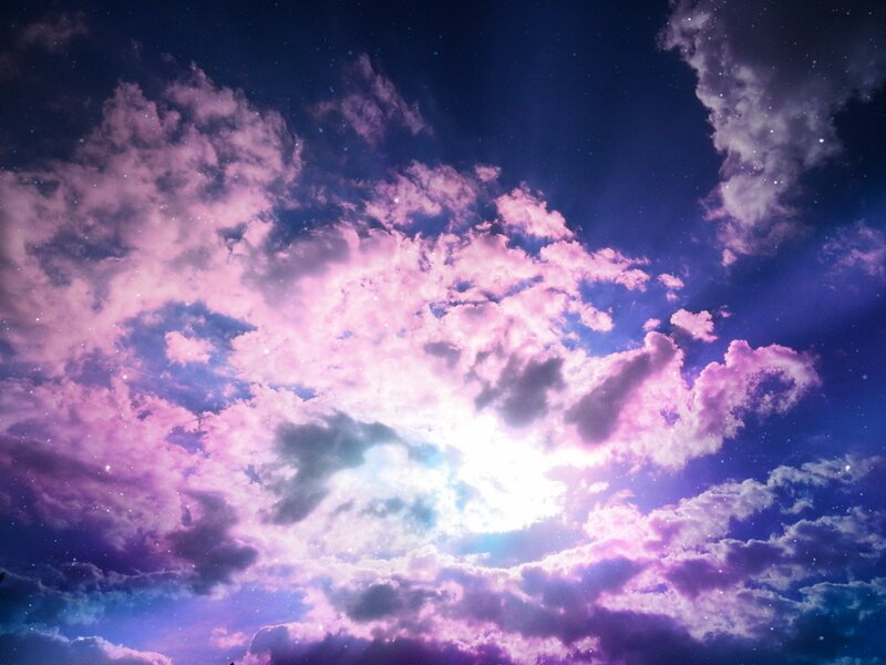 Purple and Pink Clouds — Dreamy
