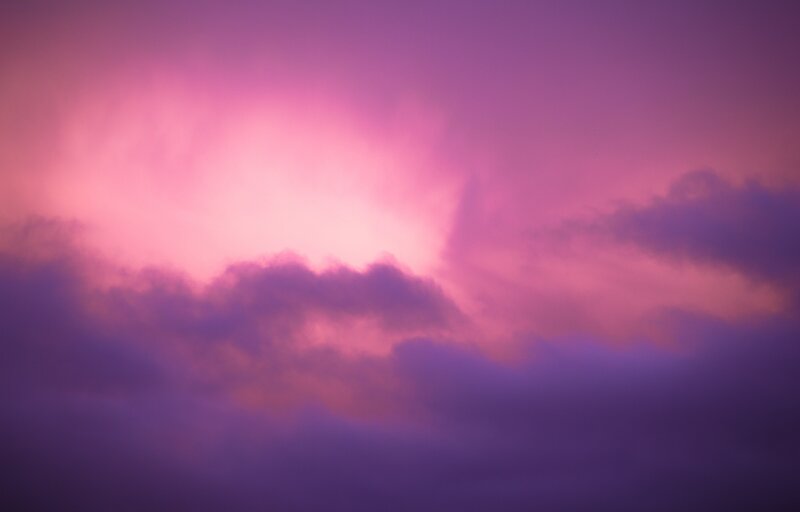 Purple and Pink Clouds — Photograph