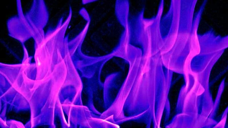 Purple and Pink Flames