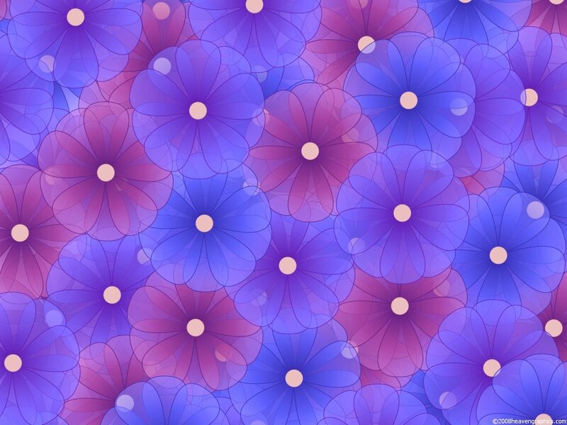 purple and pink floral pattern