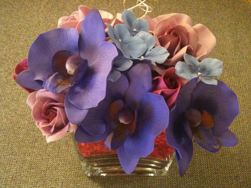 Purple and Pink Flowers — Calm, Photograph