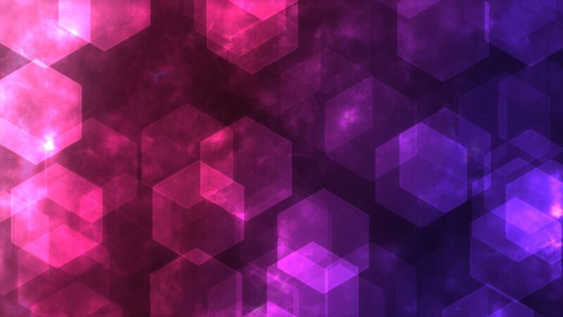 purple and pink hexagon pattern