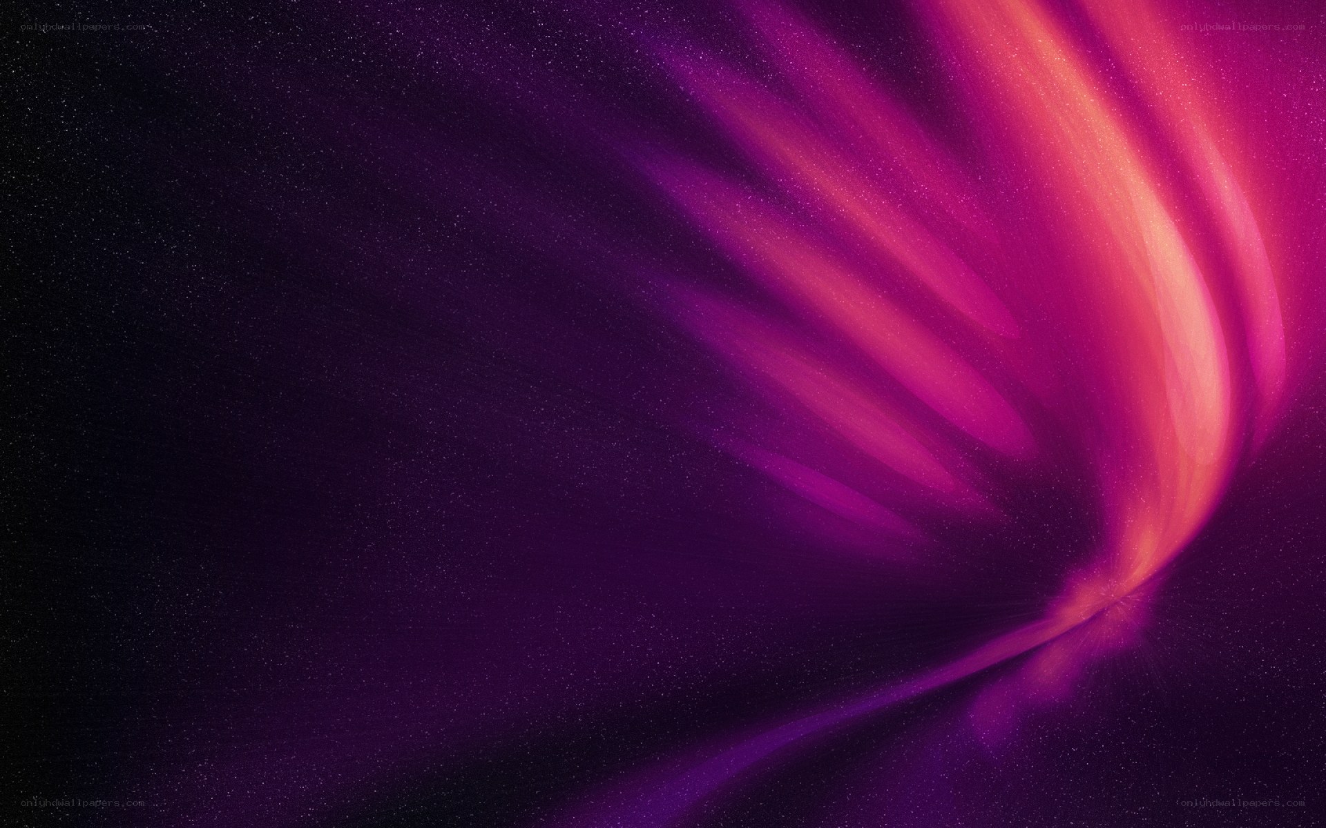 Purple and pink light streaks