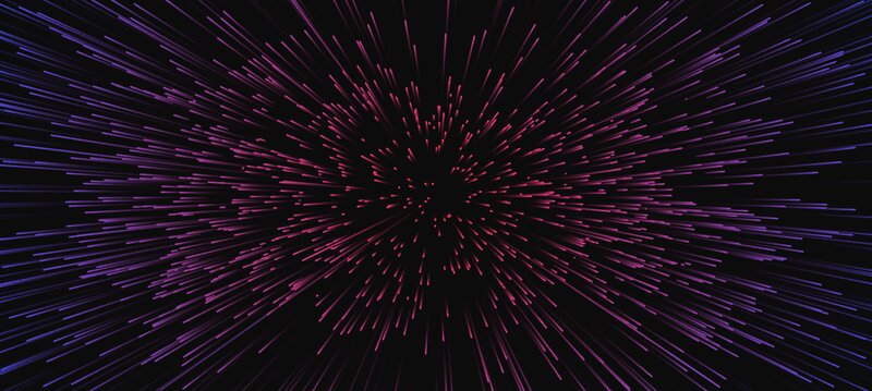 Purple and Pink Light Streaks — Dynamic