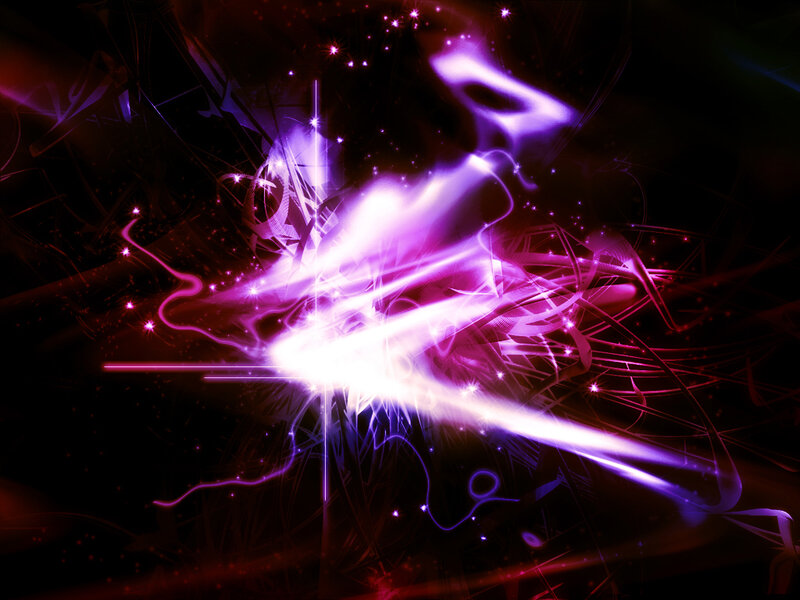 Purple and Pink Light Streaks — Energetic