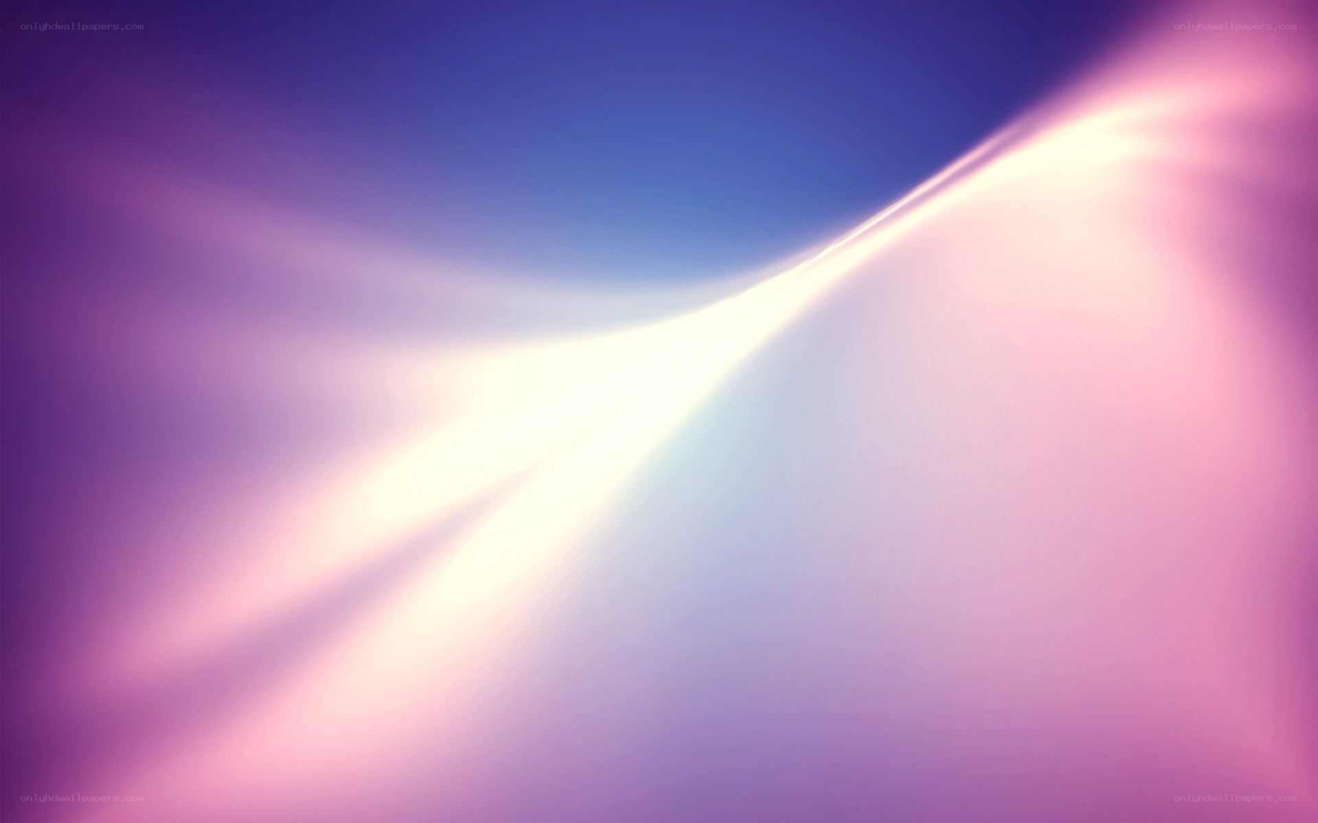 purple and pink light waves