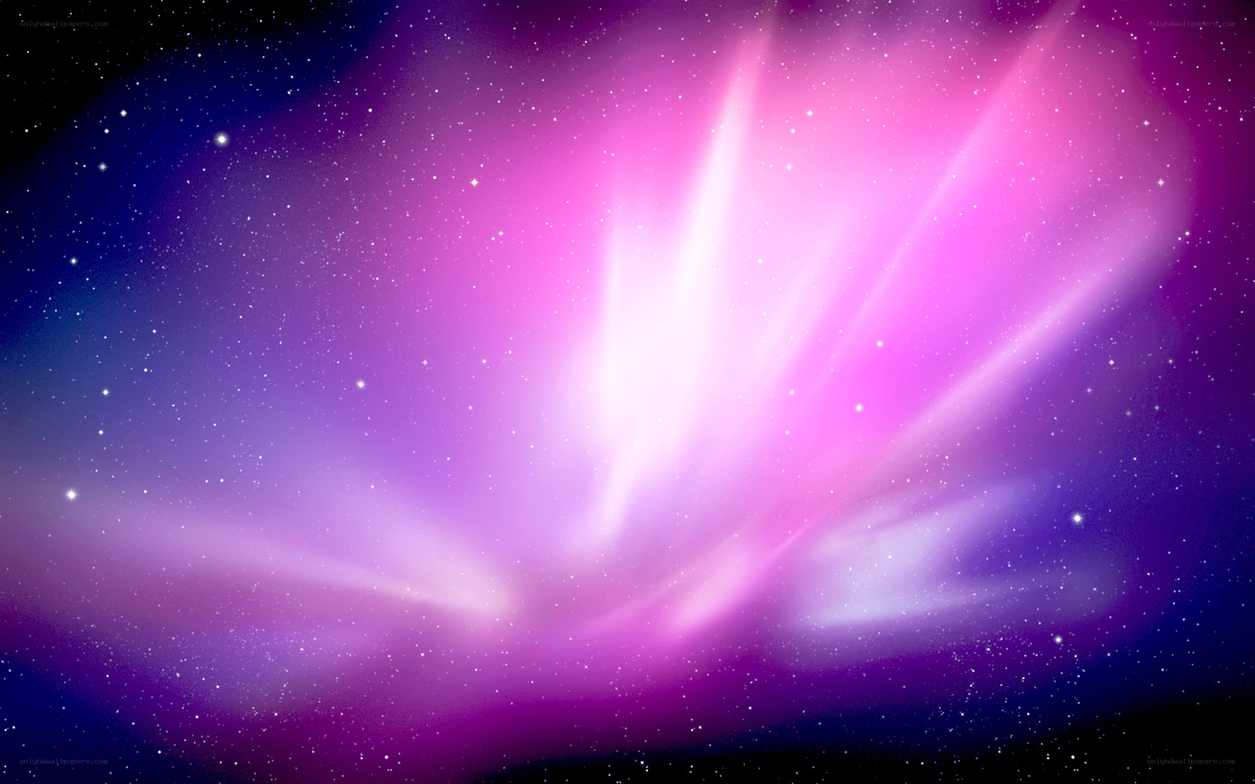 purple and pink nebula