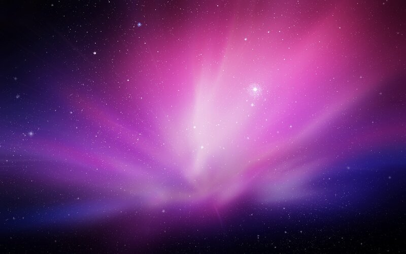 Purple and Pink Nebula — Cosmic, Night, Digital Art