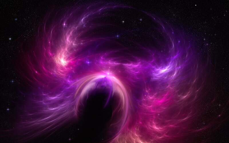Purple and Pink Nebula — Cosmic