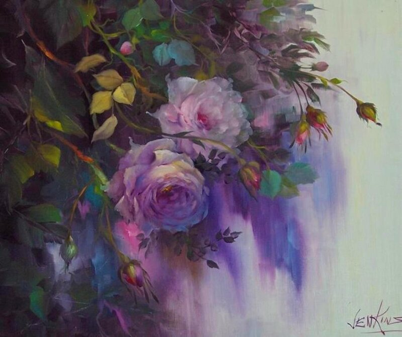 Purple and Pink Roses — Serene