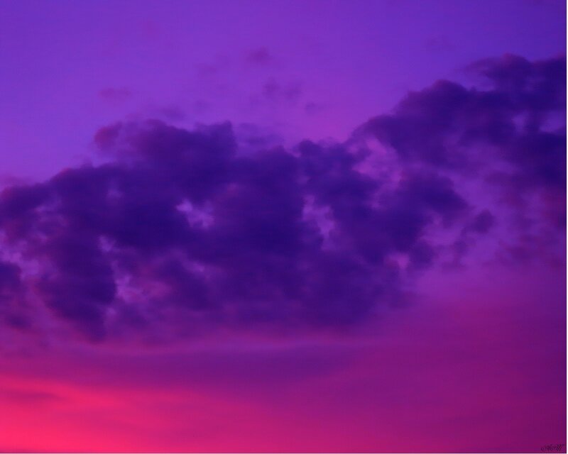Purple and Pink Sky — Sunset