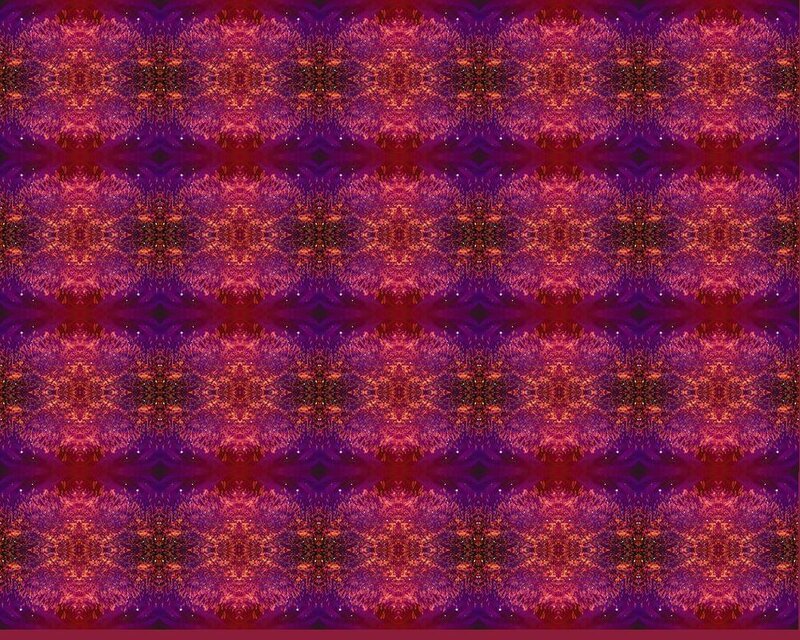 Purple and Red Pattern