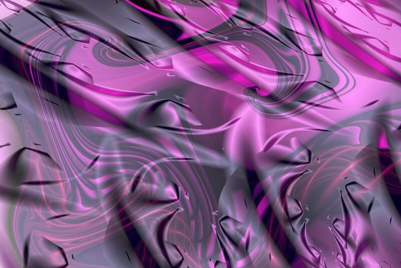 Purple and Silver Swirls