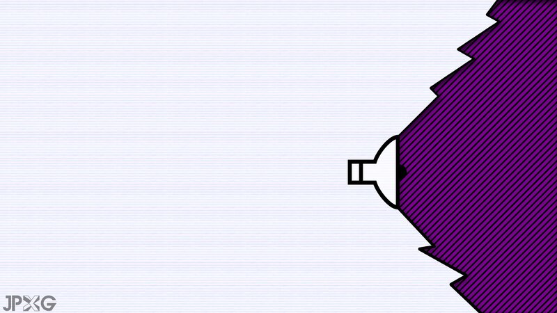 purple and white abstract design