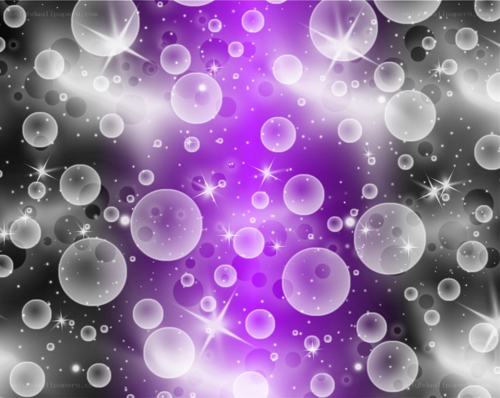 purple and white bubble background