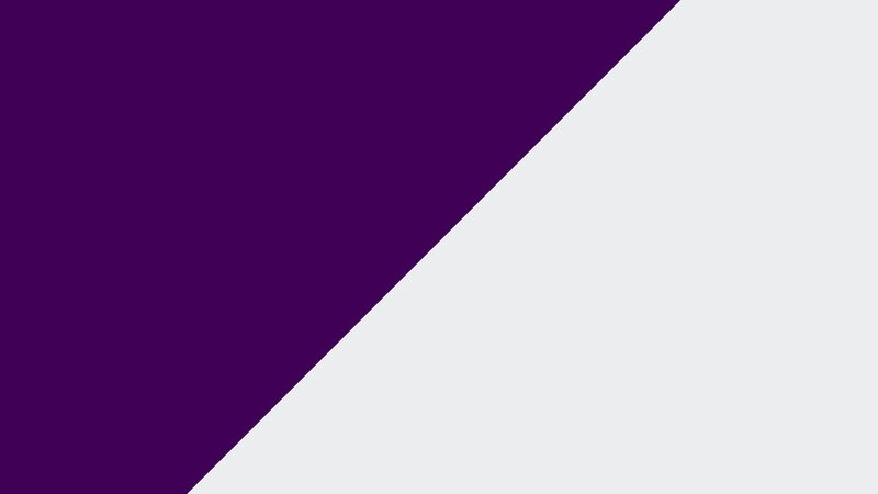 purple and white diagonal split
